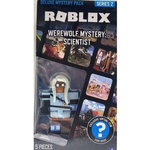 ROBLOX Deluxe Mystery Pack Series 2 WEREWOLF MYSTERY: SCIENTIST Exclusive Item